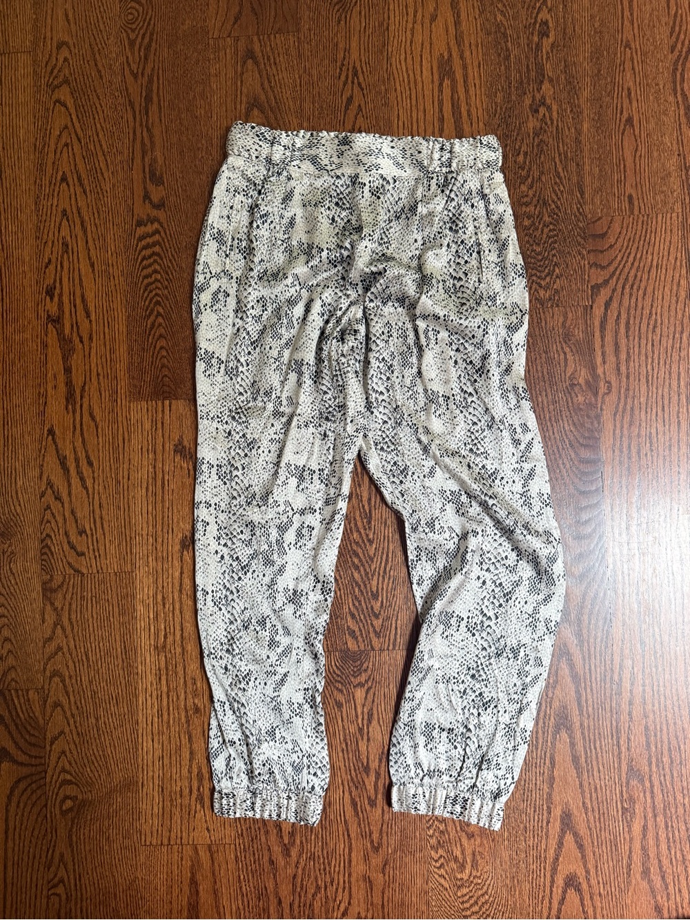 ATM Anthony Thomas Melillo python silk joggers